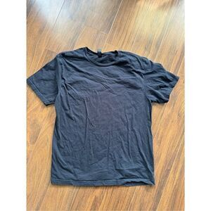 GILDAN L black short sleeve tee shirt (set of 3)